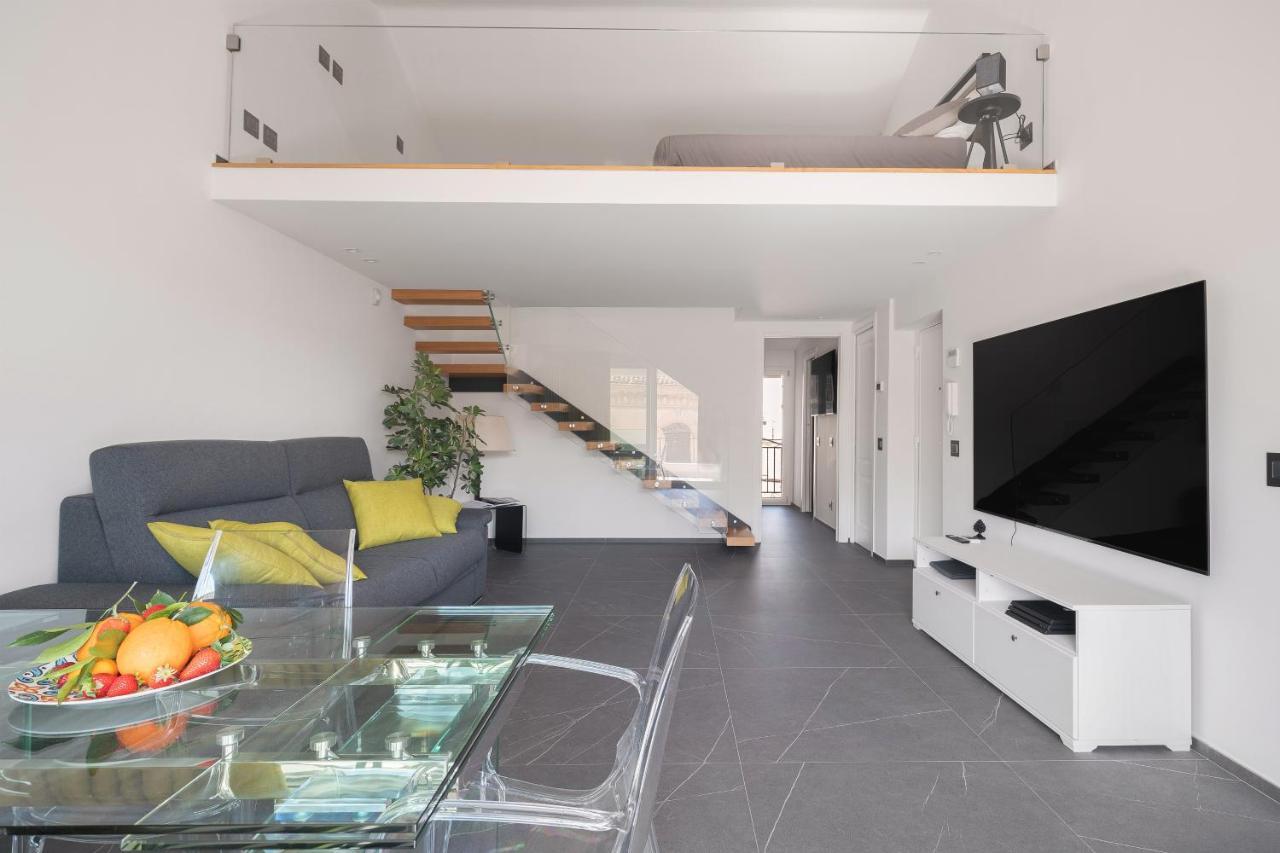 Archimedes Luxury Apartment With Terrace Palermo Exterior foto